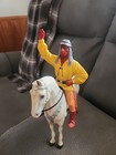 Vintage 1950s Hartland Plastics Cochise Indian Chief Western Rider   Horse Read