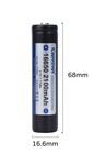 Keeppower 16650 Protected Li-ion Battery Rechargeable 3 7v 2100mah 7 77wh    