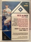 2019 Panini Chronicles  4 Pete Alonso Rookie Card 