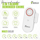 Fridggi - 3in1 Alarm - Door Ajar Time Delay Alarm For Freezer  Home  Shop  White