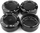 4pcs 102mm 4 Inch Wheel Center Caps Black Compatible With Mayhem Wheels Rims Hub