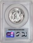 1955 Franklin Half Dollar Pcgs Ms64 Fbl