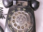 Bell System Made By Western Electric Black Rotary Telephone Retro Prop Vintage