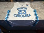 Nwot White North Carolina Tar Heels Ncaa Michael Jordan  23 Basketball Jersey Sm
