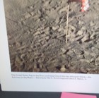 Apollo 11 Nasa Photo Print Moon Landing Flag Footprints 1969 Astronauts   Space   