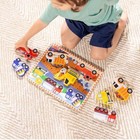 Melissa   Doug Construction Vehicles Wooden Chunky Puzzle  6 Pcs 