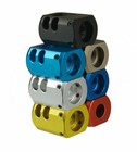 1 2x28 Tpi Thread Muzzle Brake Anodized Color Variation For Ruger 1022 10 22