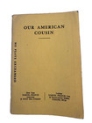 Our American Cousin 1869 Script   lincoln Assassination Historic Theater Play-sale