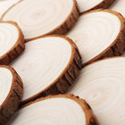 4 3-4 7 Inch Unfinished Natural With Tree Bark Wood Slices 15 Pcs Natural Round 