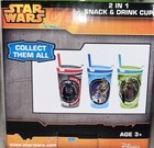 Snackeez Jr  2 N 1 Drink   Snack Cup Darth Vader Star Wars As Seen On Tv New 8oz