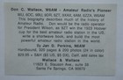 Reproduction Of 9-zt Qsl Advertisement For W6am Book