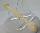 Rare Celluloid  Antique Glove Small Baby Sock 2 Ended Darner   Needle Holder