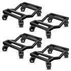  Car Dolly Set Of 4  6000 Lbs Wheel Dolly  Heavy Duty Vehicle Dollies  4 Pack