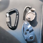 Petzl Grigri Belay Device   Favofit D Shape Aluminum Locking Carabiner Ce1019