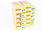Lot Of 10 Roundhouse 10-3 4  X 3-3 4  X 1-1 2  Empty Boxes Red orange yellow