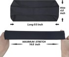 5 Pack Workout Headbands - Moisture Wicking Sports Sweatbands For Men   Women