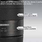 Mebont Decal Skin For Canon Rf-s 14-30mm Camera Sticker Vinyl Wrap Film Coat 