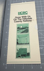 Hillsdale County Railway Company 1980 Map   Brochure