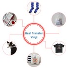 Htv Bundle Rolls Heat Transfer Vinyl For T-shirts 12pack 12   X 5ft Iron On Film