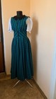 Sportalm Kitzb  hel Vintage Dirndl Dress Apron Set Austrian Trachten Eu 40 S M