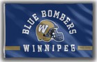 Winnipeg Blue Bombers Football Team Memorable Flag 90x150cm3x5ft Helmet Banner