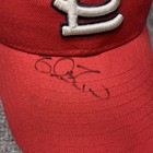 St Louis Cardinals Hat Cap Strap Back Red Mlb Baseball Autograph New Era Mens