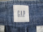 Gap Shorts Womens 4 Blue 5 Inch Short Mid Rise Cotton Chambray Casual Summer