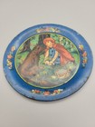 7 Pcs 1930s Ohio Art Child Tin Litho Tea Dish Set Little Red Ridinghood 