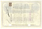 Wagner Palace Car Company  Stock Certificate  1892