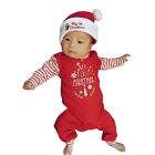 My First Christmas Baby Boy Girl Romper Jumpsuit Newborn Infant Outfits Clothes