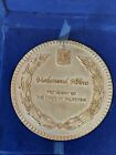 Rare Palestinian Palestine Mahmoud Abbas State Commomerative Medal Quds 2009