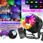 Home Party Spinning Disco Ball Party Lights Strobe Lights Rgb Led Stage Lights