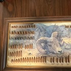 Uptra Rare Speer Framed Ammunition Bullet Display W  Ram Illustration 1973