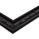 Arttoframes Picture Frame Custom 1 5   Black Engraved Wood 4055 Small