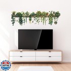 Plant Wall Stickers Vinyl Wall Decals Removable Wall Clings Peel And Stick Wa
