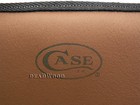 Case Xx Large Brown Leather   Cotton Knife Carrying Case For Pocket Knives 1079