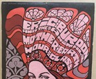1967 Bill Graham Eric Burdon Animals Fillmore Bonnie Maclean Poster Used