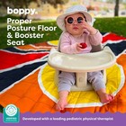 Boppy Proper Posture Floor   Booster Seat - Infant toddler - Washable Tray