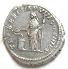 Ancient Rome Imperial Marcus Aurelius  161-180ad  Ar Denarius Salus Reverse