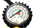 Ate Pro 220psi Dual Head Tire Chuck Inflator Air Pressure Dial Gauge Hose  12069