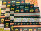 Scrapbooking Paper 12x12 Rockets N Sprockets 19 Single Sided Sheets