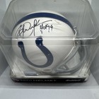 Eric Dickerson  hof 99  Autographed Indianapolis Colts Mini Helmet 