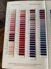 Robison-anton Vtg Embroidery Thread Color Sample Cards    super Strength Rayon   