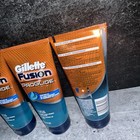 3 Lot Gillette Fusion Proglide Clear Shave Gel 5 9  Oz