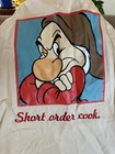 Disney Disneyland Walt Disney Resort Apron Grumpy Snow White Embroidered Nwot