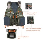 Kylebooker Fly Fishing Backpack Adjustable Mesh Vest Pack For Outdoor Gear