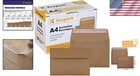 Bulk 120 Pack Of 120gsm A4 Invitation Envelopes - Crafted For Lasting Quality