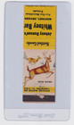 Johnny Duncan s - Whitney Bar - 1951 Gaming Matchcover - Whitney   Las Vegas  Nv