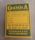 Crayola Crayons Vintage 16 Ct   bs0107  1935 - 1938