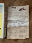 Vintage Original Marx Westgate Auto Center  Box And Instructions Only  Rare